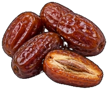 Plump Black Dates